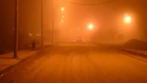 Ağrı'da Yoğun Sis Ağrı'da Yoğun Sis
