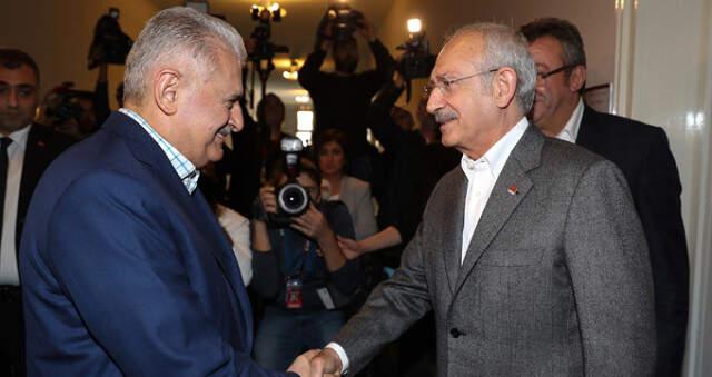Binali Yıldırım-Kemal Kılıçdaroğlu Görüşmesi Başladı