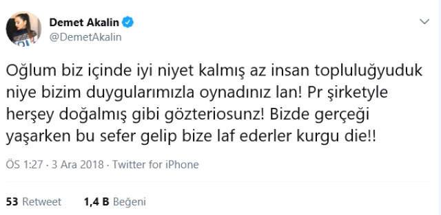 Demet Akalın, Vokallik öneri Ettiği Mehmet Baştürk'le Birbirine Girdi