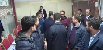 Çayırhan: Enerji ve Tabii Kaynaklar Bakanı Fatih Dönmez, Madencilerle Bir Araya Geldi (1) Çayırhan: Enerji ve Tabii Kaynaklar Bakanı Fatih Dönmez, Madencilerle Bir Araya Geldi (1)