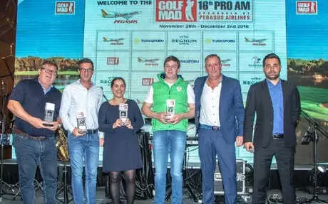 Uluslararası Golf Mad Pro-Am Turnuvası Tamamlandı Uluslararası Golf Mad Pro-Am Turnuvası Tamamlandı