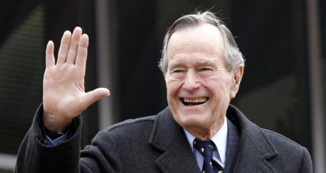 ABD'nin Başkanlık Koltuğuna Oturmuş Dört İsmi H. W. Bush'un Cenaze Töreni İçin Yan Yana