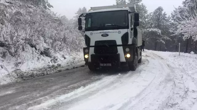 Aydın'da Kar Yağışı