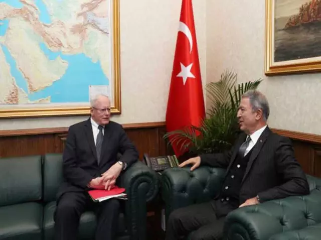 ABD'nin Suriye Özel Temsilcisi Jeffrey ile Görüştü