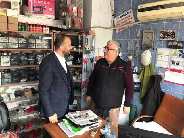 Ak Partili Erürker, Söke'de Vatandaşlarla Buluştu
