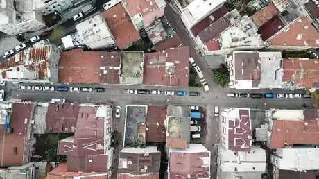 Bayrampaşa'daki Yangından Kötü Haber Geldi; Sokak Havadan Fotoğraflandı Bayrampaşa'daki Yangından Kötü Haber Geldi; Sokak Havadan Fotoğraflandı