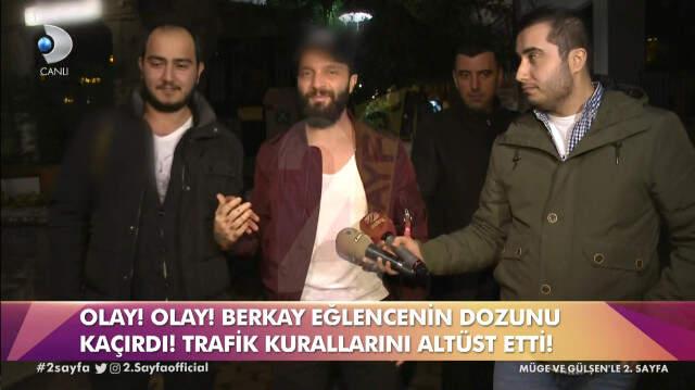 Eğlencenin Dozunu Kaçıran Berkay Şahin, Önce Ters Şeritten Gitti Sonra Kırmızı Işıkta Geçti