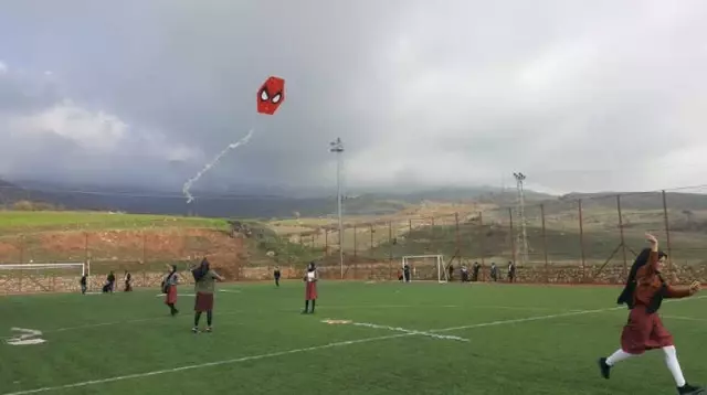 Gerger'de Uçurtma Şenliği Düzenlendi