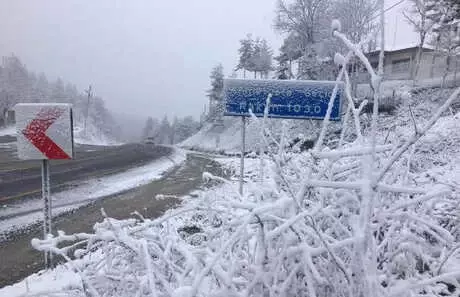 Karabük'ün Yüksek Kesimleri Beyaz Örtüyle Kaplandı