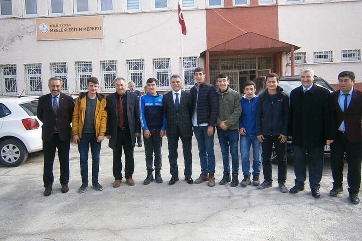 Kaymakam Özkan'dan Mesleki Eğitim Merkezine Ziyaret