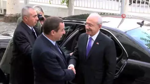 Kılıçdaroğlu, KKTC Maliye Bakanı Denktaş'ı Ziyaret Etti Kılıçdaroğlu, KKTC Maliye Bakanı Denktaş'ı Ziyaret Etti