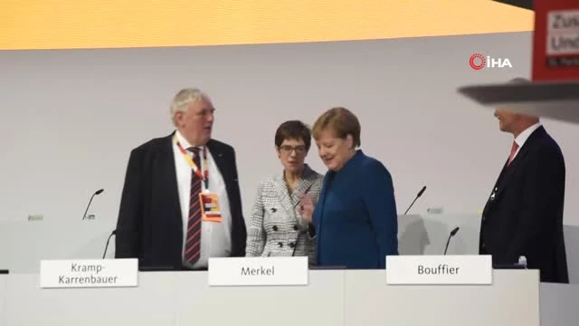 Merkel, Cdu'ya Birlik Mesajları ile Veda Etti Haberler