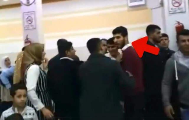 Düğünde Çıkan Halay Başı Kavgasında Tekme ve Yumruklar Havada Uçuştu