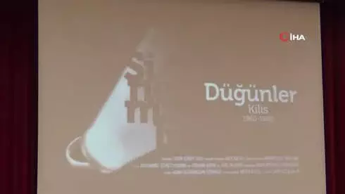 Kilis'te 'Sinemalı Düğünler' Belgeselinin Galası Yapıldı
