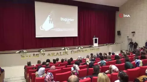 Kilis'te 'Sinemalı Düğünler' Belgeselinin Galası Yapıldı Kilis'te 'Sinemalı Düğünler' Belgeselinin Galası Yapıldı