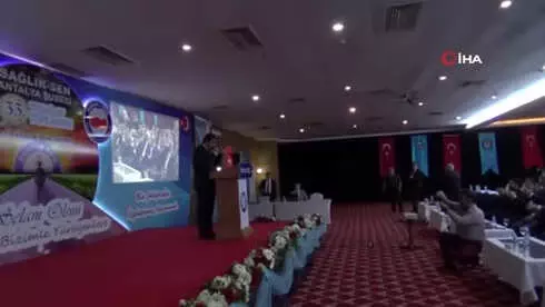 Sağlık-Sen 33. Teşkilat Toplantısı Antalya'da Başladı Sağlık-Sen 33. Teşkilat Toplantısı Antalya'da Başladı
