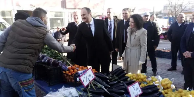 Vali Canalp Enez'i Ziyaret Etti