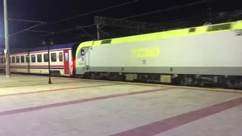 Düzensiz Göçmenler Tren İstasyonunda Yakalandı Düzensiz Göçmenler Tren İstasyonunda Yakalandı