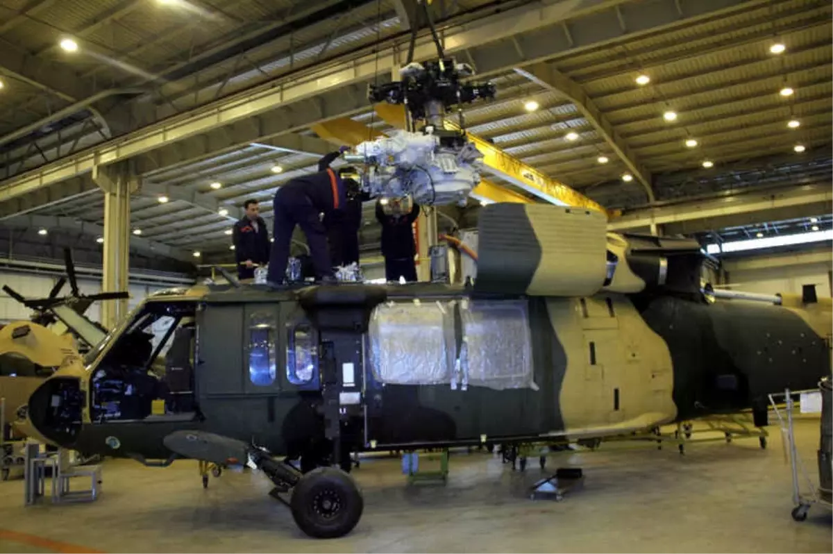 Askeri Helikopterlerin Bakımları Emin Ellerde