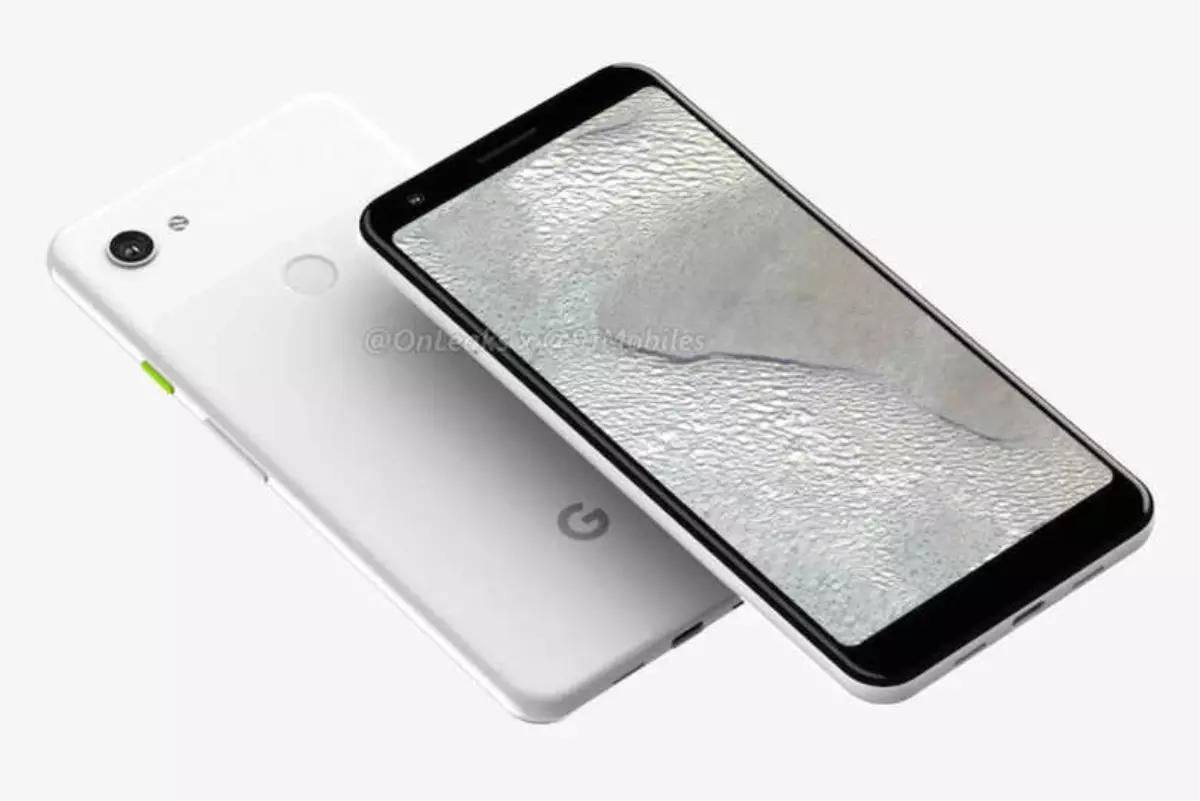 pixel 3 lite xl render centiksiz ekran