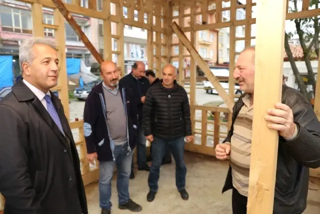 Arhavi�de Taksi Durakları Yöresel Mimariyle Yenileniyor Haberler