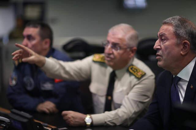 Bakan Akar, Karacak'ın İlk Kez Vurulduğu Operasyonu Böyle İzledi