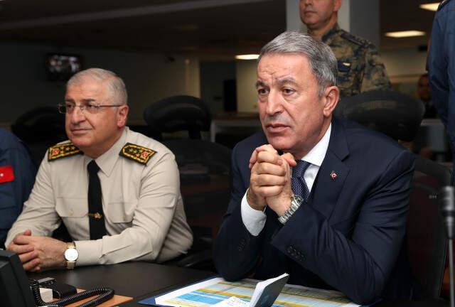 Bakan Akar, Karacak'ın İlk Kez Vurulduğu Operasyonu Böyle İzledi