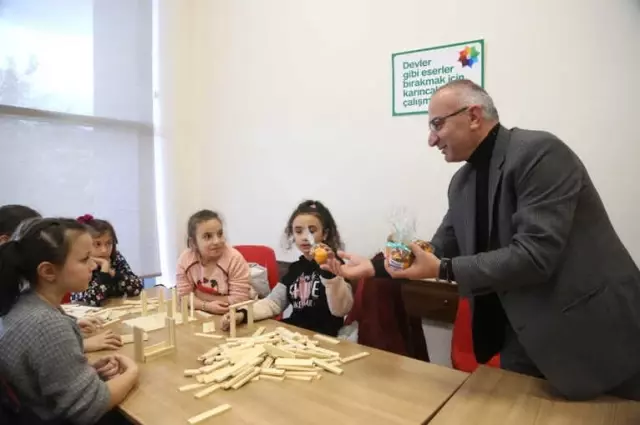Başkan Yılmazer, Yerli Malı Haftasını Çocuklarla Kutladı