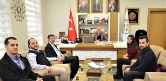 Öğrenci Meclisi Başkanı Kılın'dan Başkan Öztürk'e Teşekkür Ziyareti