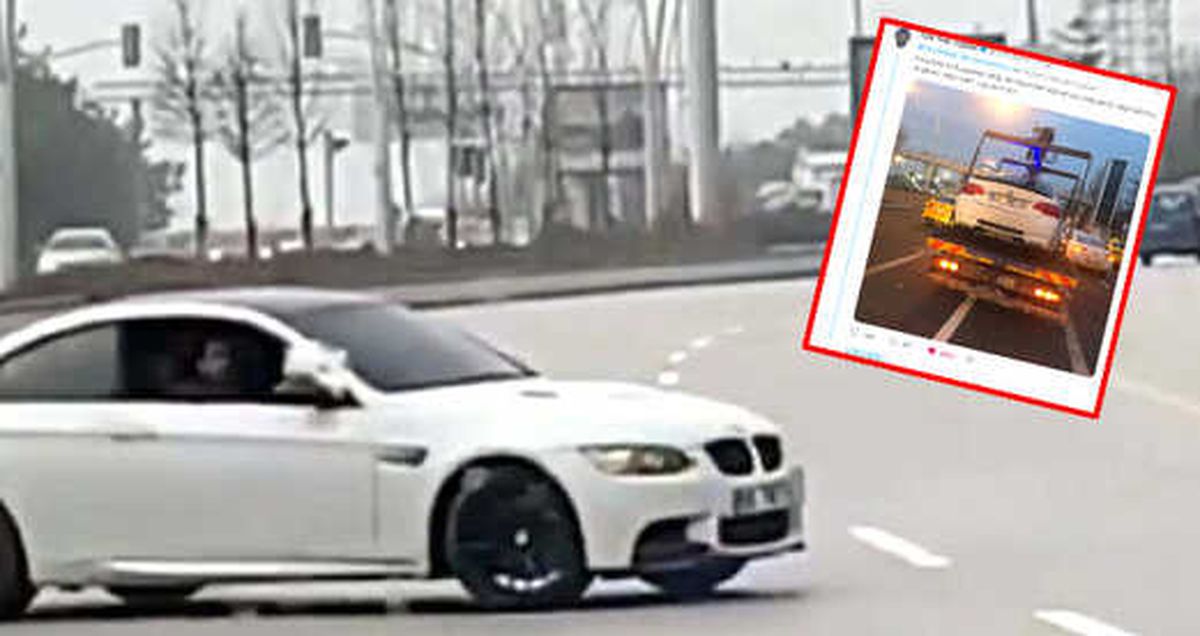 Twitter'dan Şikayet Etti, Emniyet Drift Yapan Sürücüye 5 Bin 10 TL Ceza Kesti