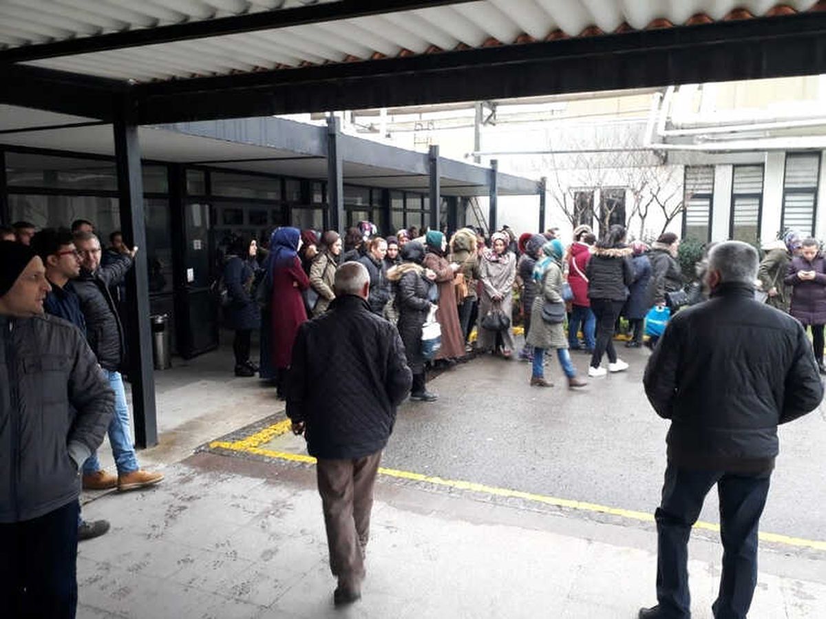 Ersur'da Maaş Alamayan İşçiler İş Bıraktı