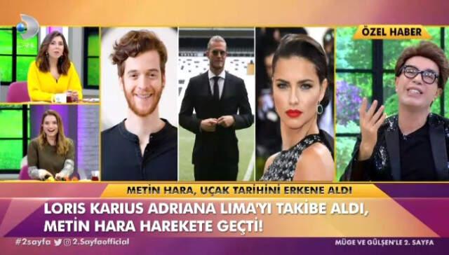 Metin Hara'yla Ayrıldığı İddia Edilen Adriana Lima, Loris Karius ile Takipleşmeye Başladı