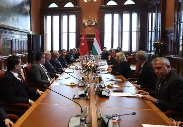 TBMM Başkanı Yıldırım, Macaristan Başbakanı Orban ile Görüştü TBMM Başkanı Yıldırım, Macaristan Başbakanı Orban ile Görüştü