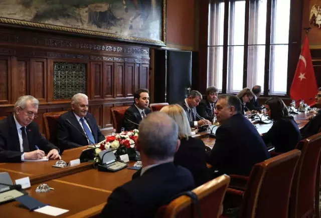 TBMM Başkanı Yıldırım, Macaristan Başbakanı Orban ile Görüştü TBMM Başkanı Yıldırım, Macaristan Başbakanı Orban ile Görüştü