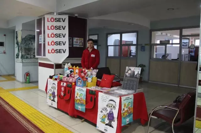Develi Belediyesinde Lösev'e Destek Standı