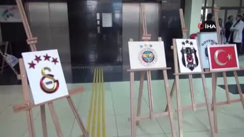 Cizre'de Toplum Ruh Sağlığı Merkezi'nde Hastalar Sergi Açtı Cizre'de Toplum Ruh Sağlığı Merkezi'nde Hastalar Sergi Açtı