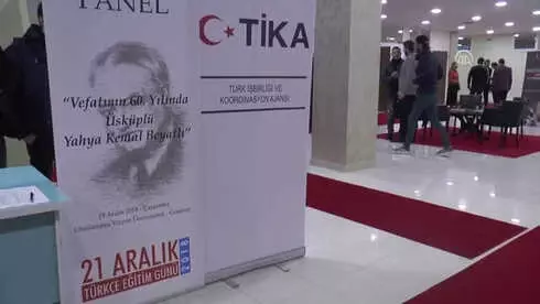 Yahya Kemal Beyatlı Makedonya'da Anıldı Yahya Kemal Beyatlı Makedonya'da Anıldı