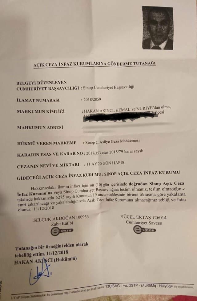 'Binali Yıldırım Yargılansın' Diye Savcılığa Başvuran Vatandaş 11 Ay 20 Gün Hapse Çarptırıldı