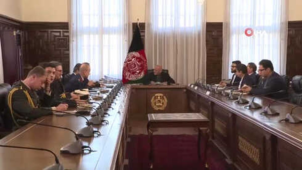 Milli Savunma Bakanı Akar, Afganistan Devlet Başkanı Ahmedzai ile Görüştü