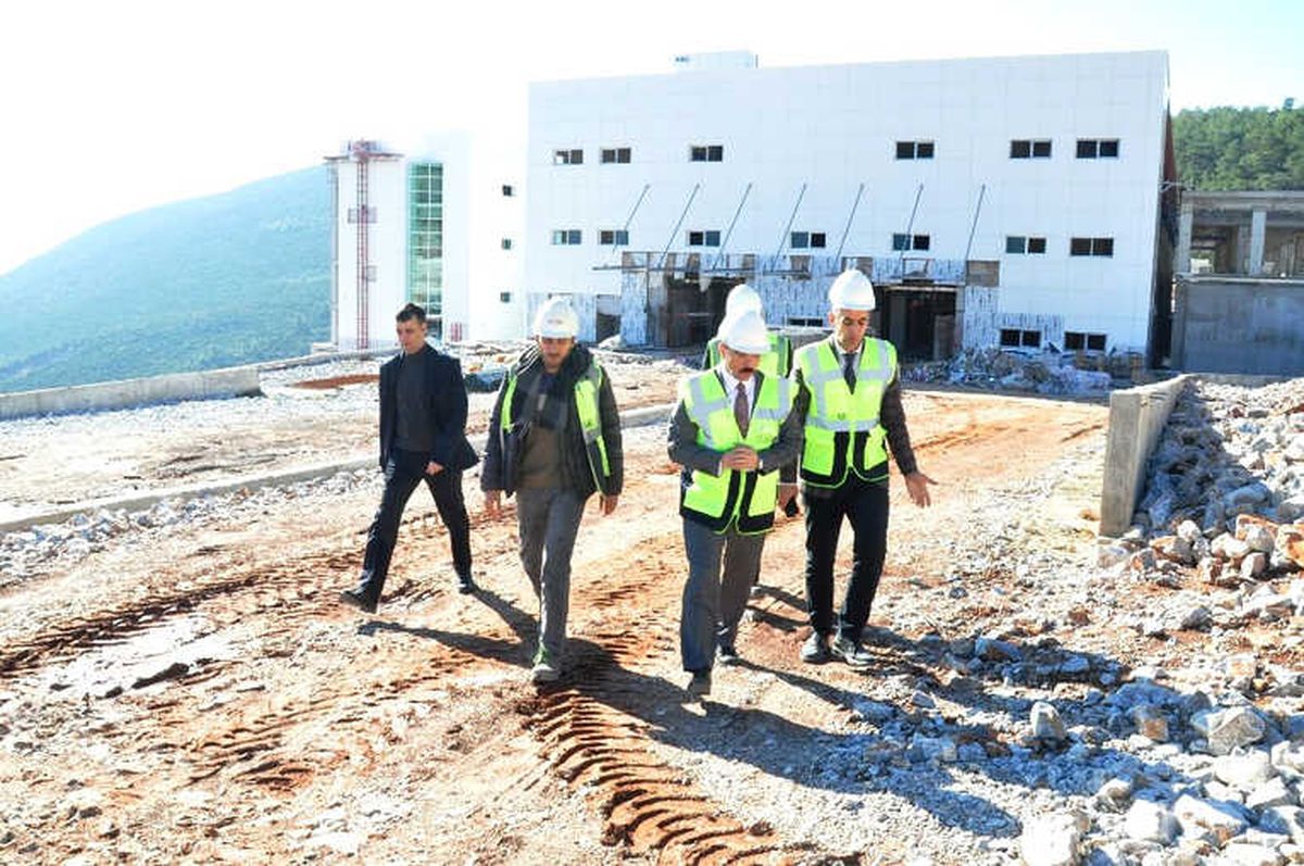 Yeni Milas Devlet Hastanesi'nde Çalışmalar Sona Yaklaşıyor