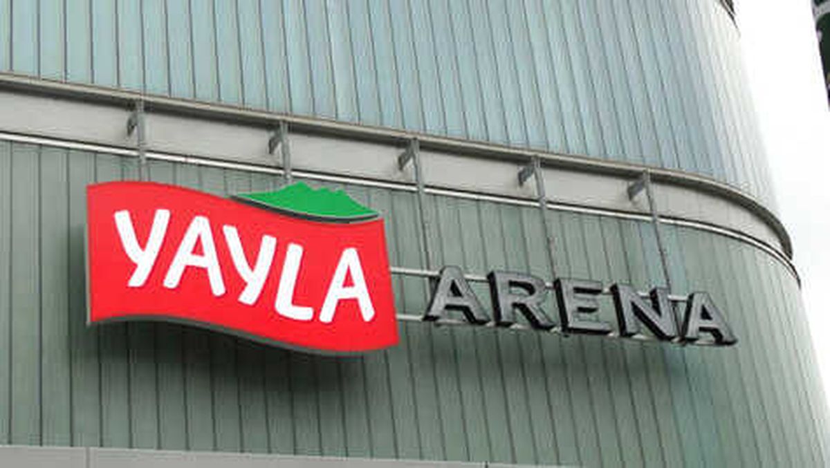 Königspalast' Artık 'Yayla Arena'