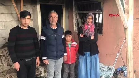 Ağrı Yangında Kocasını Alevlerin Arasından Çıkardı Ağrı Yangında Kocasını Alevlerin Arasından Çıkardı