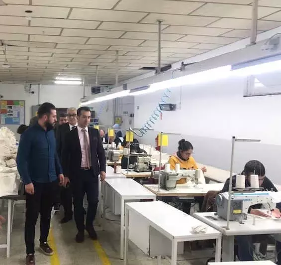 İşkur ve Kaymakam Almalı'dan İşverenlere İstihdam Ziyareti