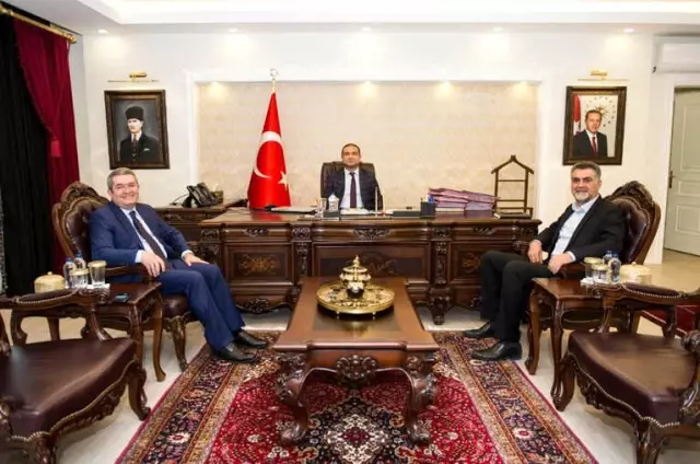 Necdet Takva'dan Vali Vekili Aslan'a Ziyaret