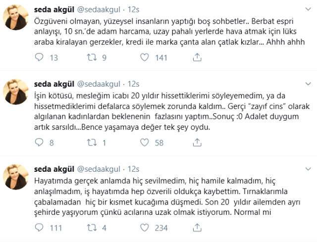 Ünlü Sunucu Seda Akgül'den Olay İtiraf: Hayatımda Hiç Sevilmedim