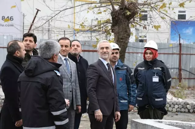 Kağithane'de Metro Çalışmaları Tamamlanmak Üzere Kağithane'de Metro Çalışmaları Tamamlanmak Üzere