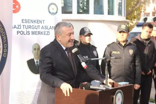 15 Temmuz Gazisi Turgut Aslan'ın Adı Polis Merkezine Verildi 15 Temmuz Gazisi Turgut Aslan'ın Adı Polis Merkezine Verildi