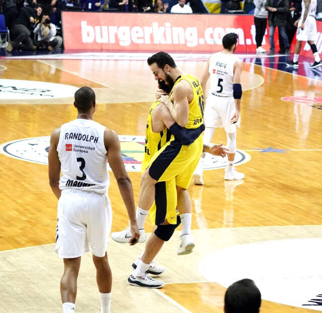 Fenerbahçe, Real Madrid Engelini de Aştı: 65-63