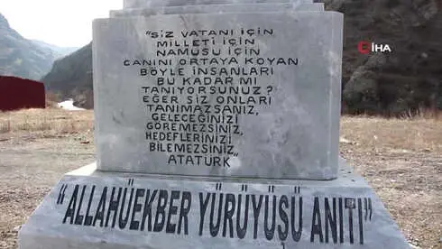 Sarıkamış Şehitleri Anıtını Çöplüğe Çevirdiler Sarıkamış Şehitleri Anıtını Çöplüğe Çevirdiler