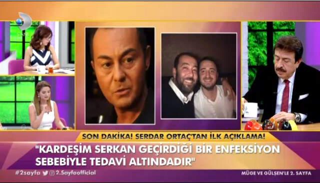 Serdar Ortaç'ın Erkek Kardeşi Yoğun Bakıma Kaldırıldı